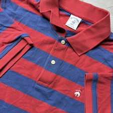Brooks Brothers Men s Color Block Striped Short Sleeve Polo Shirt Men s XL