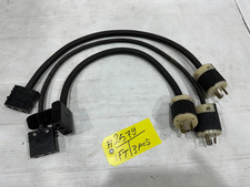 1FT Stage Pin 12AWG 3-Conductor Cable 2579 LOT OF 3 THS