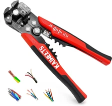 KAIWEETS Self Adjusting Wire Stripper - 3 in 1 Heavy Duty Automatic Wire Strippi