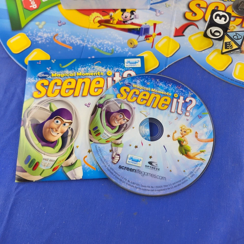 2010 Scene It? Disney Magical Moments Game by Mattel Complete - Image 2 of 4