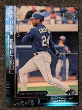 2000 Upper Deck Ovation Center Stage Ken Griffey Jr. #CS2 HOF Seattle Mariners