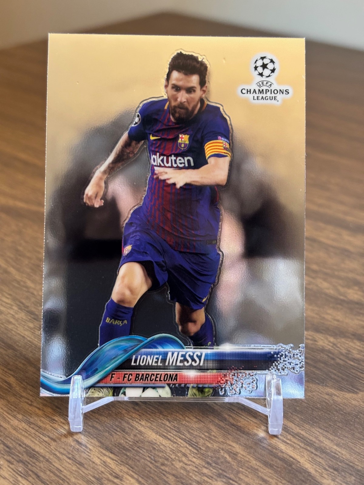 Lionel Messi 2017 2017-18 Topps Chrome UEFA Champions League UCL #1