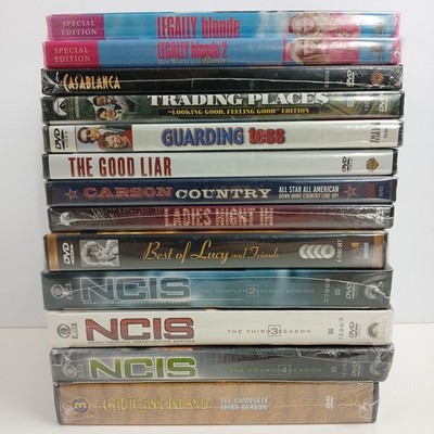 Bulk Lot of 15 Titles 34 Disks Movies TV Shows DVD Mixed Genre NEW