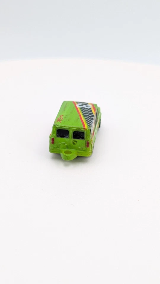 Micro Machines 1992 Ultra Fast Green NGK Shell Ford Van #3 Bonus Read Descript - Image 4 of 4