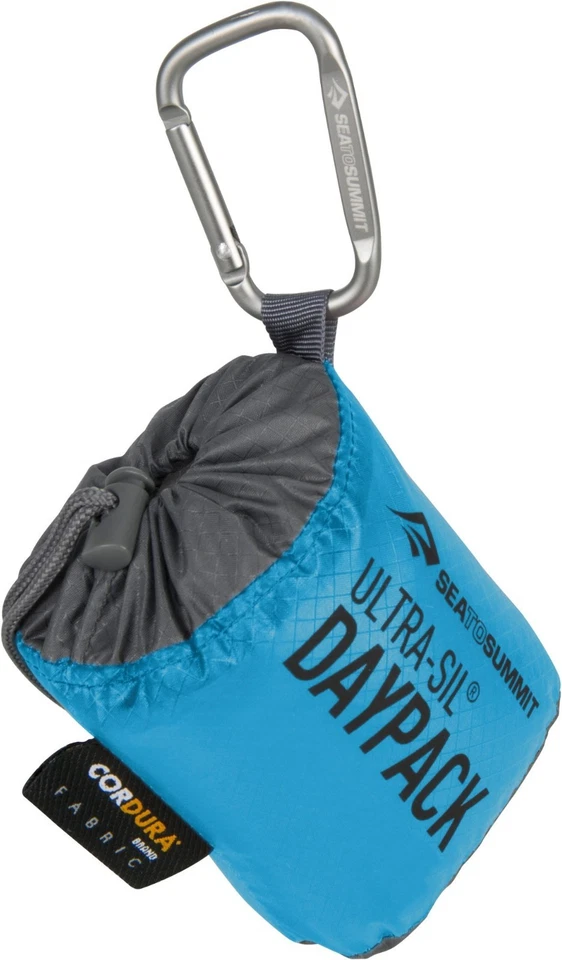 Sea to Summit Ultra-Sil Travel Day Pack Color: Atoll Blue - Image 3 of 4