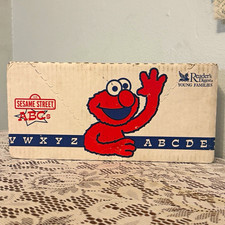 Reader's Digest Sesame Street ABCs Alphabet Letters Educational Set Box