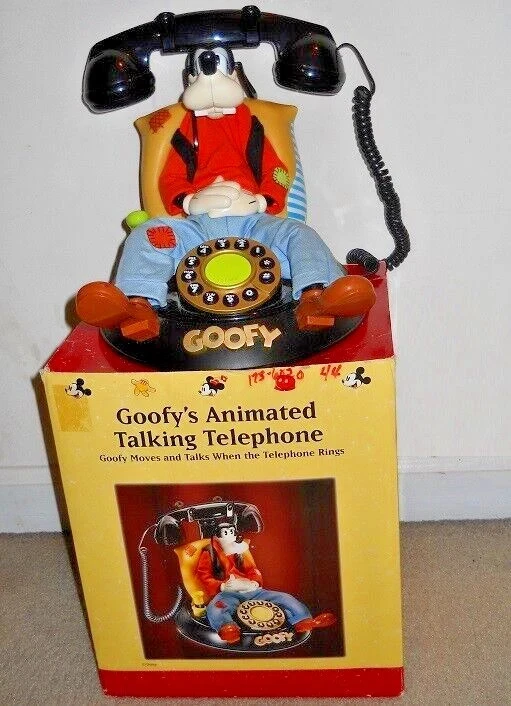 Las mejores ofertas en Goofy teléfonos de Disney (1968-presente