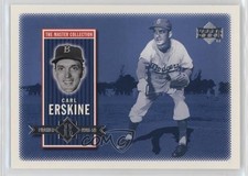 2000 Upper Deck Brooklyn Dodgers The Master Collection 129/250 Carl Erskine n8a