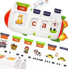 Talking Flash Cards for Toddlers Montessori Autism Toys for Learning 107 Words