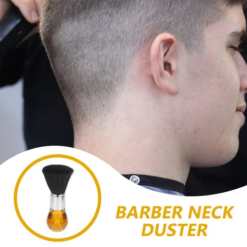 Weiche Faserborste Mann Friseur Nackenbürste Männlicher Rasierpinsel - Photo 2/12