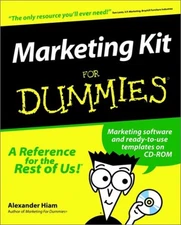 Marketing Kit for Dummies Paperback Alexander Hiam