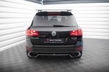 Maxton Design Street+ Mittlerer Diffusor RACE passend für VW Touareg Mk2 schwarz