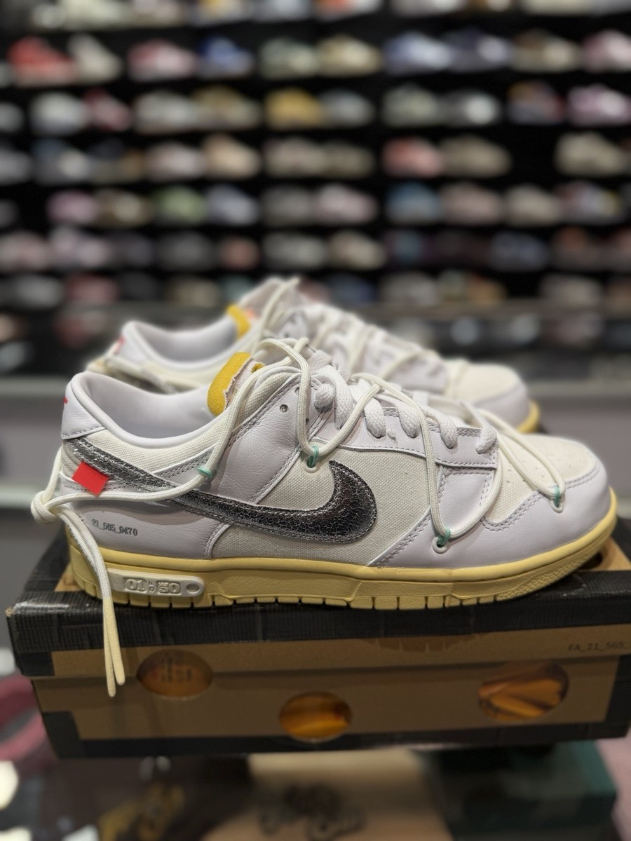 Size 9 - Nike Dunk Low x Off-White 01 of 50 2021 (DM1602 127