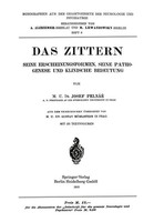 Josef PelnáR | Das Zittern | Taschenbuch | Deutsch | Viii | Springer-Verlag Gmbh