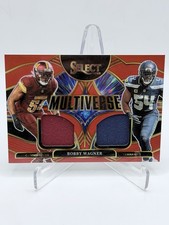 2025 Panini Select- Bobby Wagner - Multiverse Dual Patch - Seahawks & Commanders