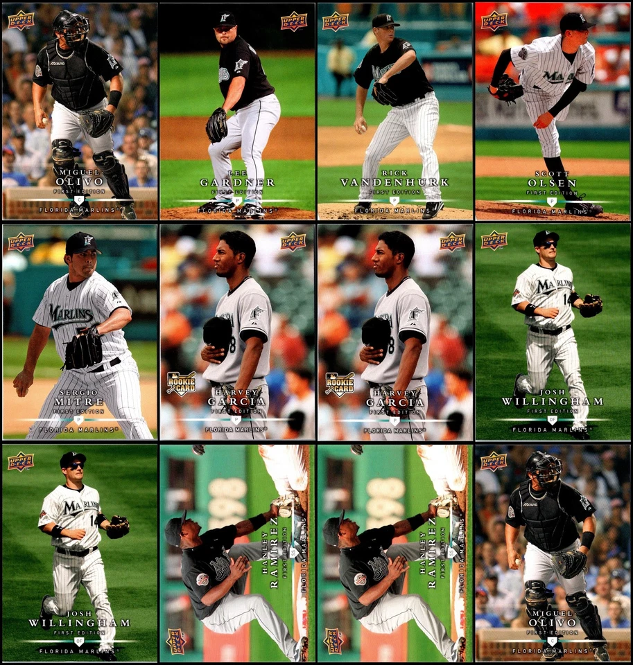 2008 Florida Marlins (125) Card Lot - LAST CHANCE – DON’T MISS OUT! - Image 4 of 4