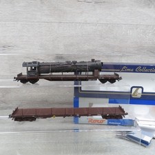 ROCO 47684, LIMA 303259-1 - H0 - ÖBB - 2x Rungenwagen - OVP - #N17856