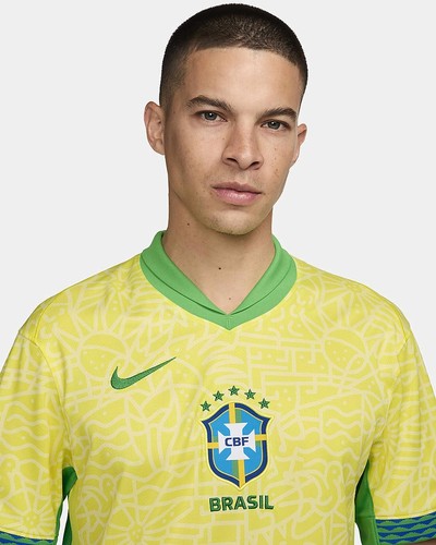 Brazil 2024 Stadium Neymar Jr 10 Home Men's Nike Dri-FIT Soccer Jersey Sz XL - Picture 3 of 10