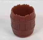 Marx Brown Barrel Western Fort Apache Replacement Plastic Accessory Part 1 1/8"