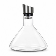 1600ml Glass Wine Decanter with Aerator Pourer Red Wine Carafe Serving Jug
