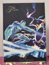 1994 Marvel Universe Flair #51 Iceman Formation of X-Factor 