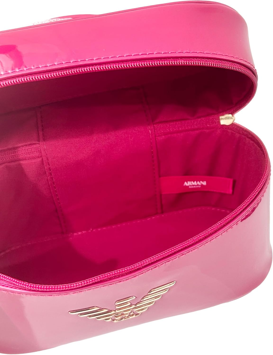 GIORGIO ARMANI PINK POWER OF YOU JELLY VANITY Cosmetic Pouch