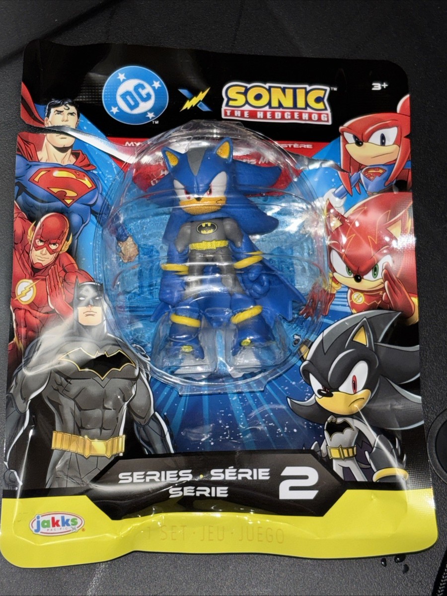 DC x Sonic the Hedgehog Mystery Heroes Series 2 BLUE SHADOW BATMAN