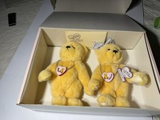 Annette Funicello Collectible Bear Co Amber  Austin Plush Set w/ Box  COA Rare