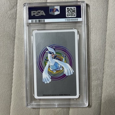 Pikachu PSA 10 Pokemon Silver Playing Card Joker #025B Poker