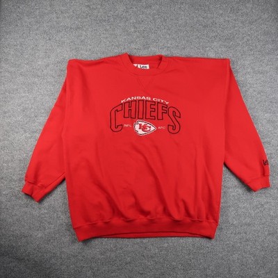 VTG Kansas City Chiefs Sweatshirt 2XL NFL Football Crewneck Pullover Lee Sport