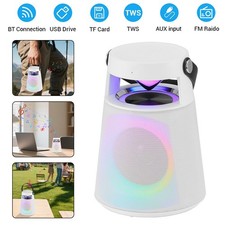 Wireless Bluetooth Mini Portable Speaker USB AUX FM Radio Stereo Bass QFX BT-16