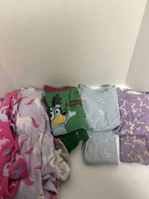 5 prs Fall/Winter Size 4T PJ's, 2C 