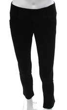 Alice + Olivia Women Dress Pants Black Viscose Zip Size 4