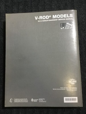 2013 Harley Davidson VRSC V-Rod Service Manual 99501-13 | eBay