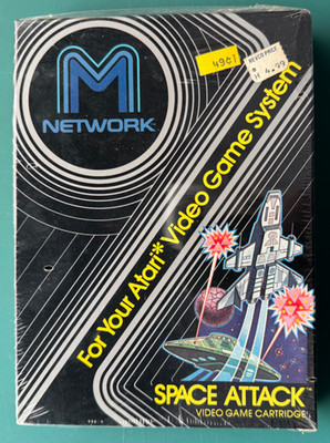 (NIB) MINT Space Attack for Atari 2600 ** NEW IN BOX UNOPENED **
