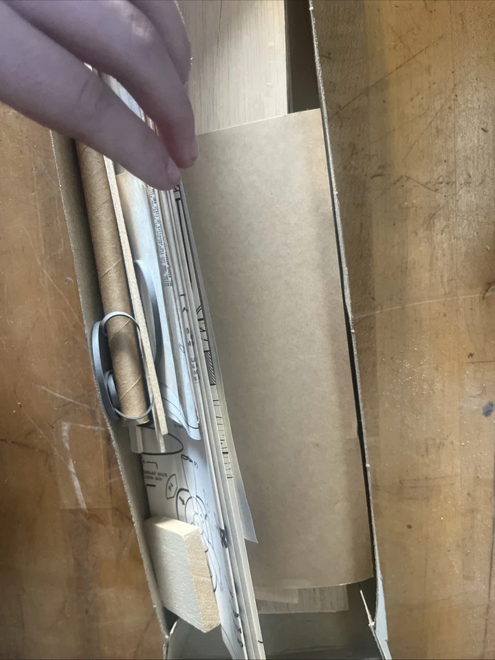 Super Stars Aviones Clásicos Spitfire 2 Balsa Madera Verdadera Escala Modelo Volador Foto 4 de 4