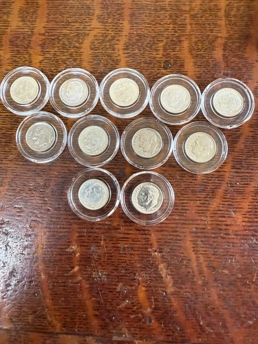 Silver 10 Bu 1959 Dimes 1 2006s Silver Dime