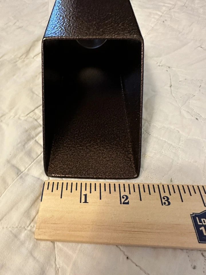 Stainless Steel Powder Coated Bronze 1.5" Internal Thd. Water Scupper - Image 3 of 4