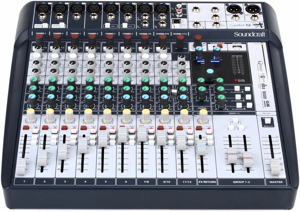 New Soundcraft Signature 12 USB Mixer Buy it Now! Make Offer! Auth Dealer! - Image 3 of 4