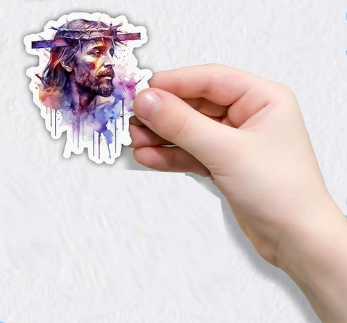 Religious Christian Stickers – Jesus Vinyl Decals for Bless the Lord - Picture 2 of 2