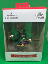 Winifred Sanderson Hallmark Ornaments - Hocus Pocus - Brand New