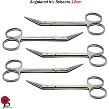 Dental Surgical Iris Gum Scissors Angled Tissue Surgery Micro Shears