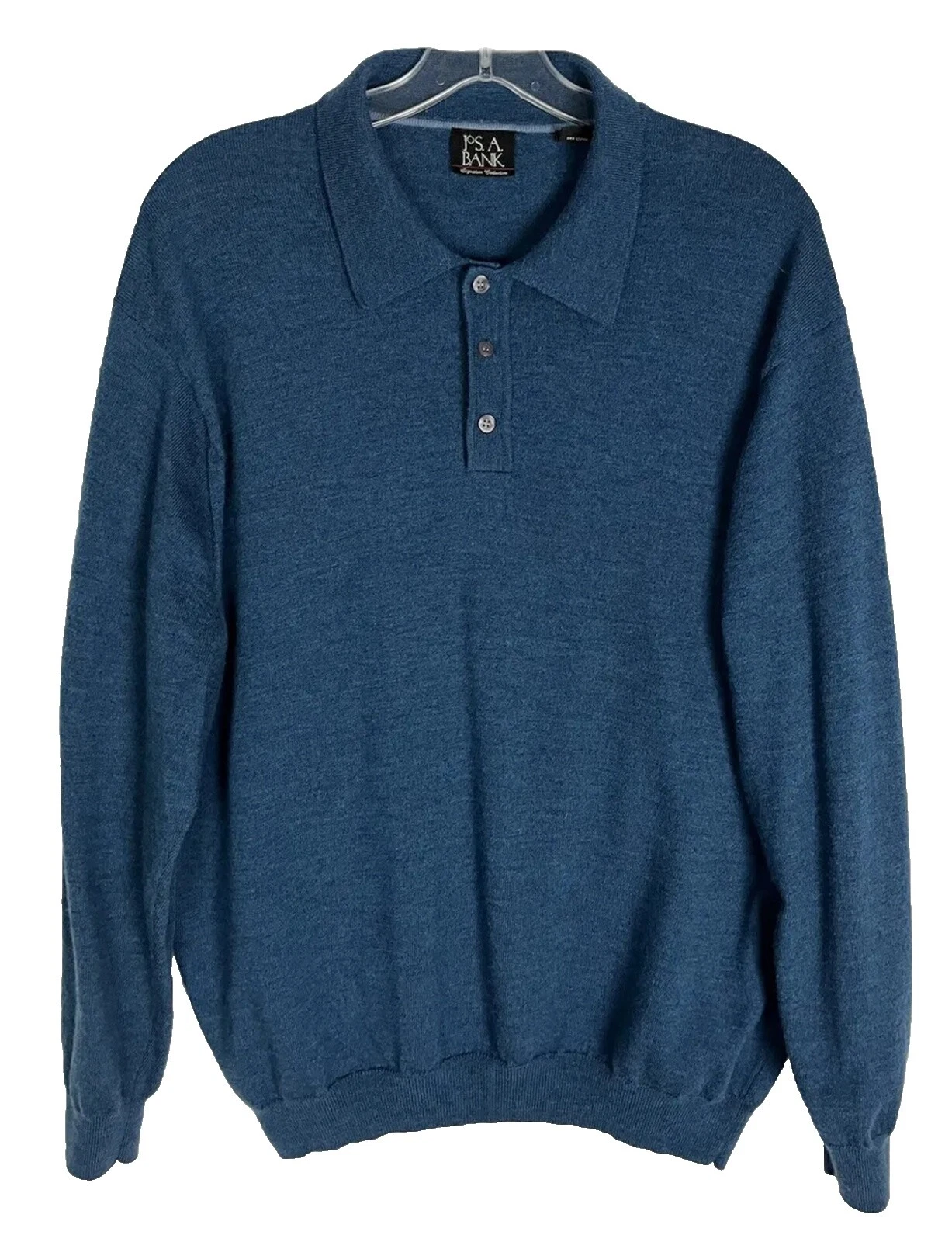 Jos. A. Bank Wool Sweaters for Men 1/2 Zip Features