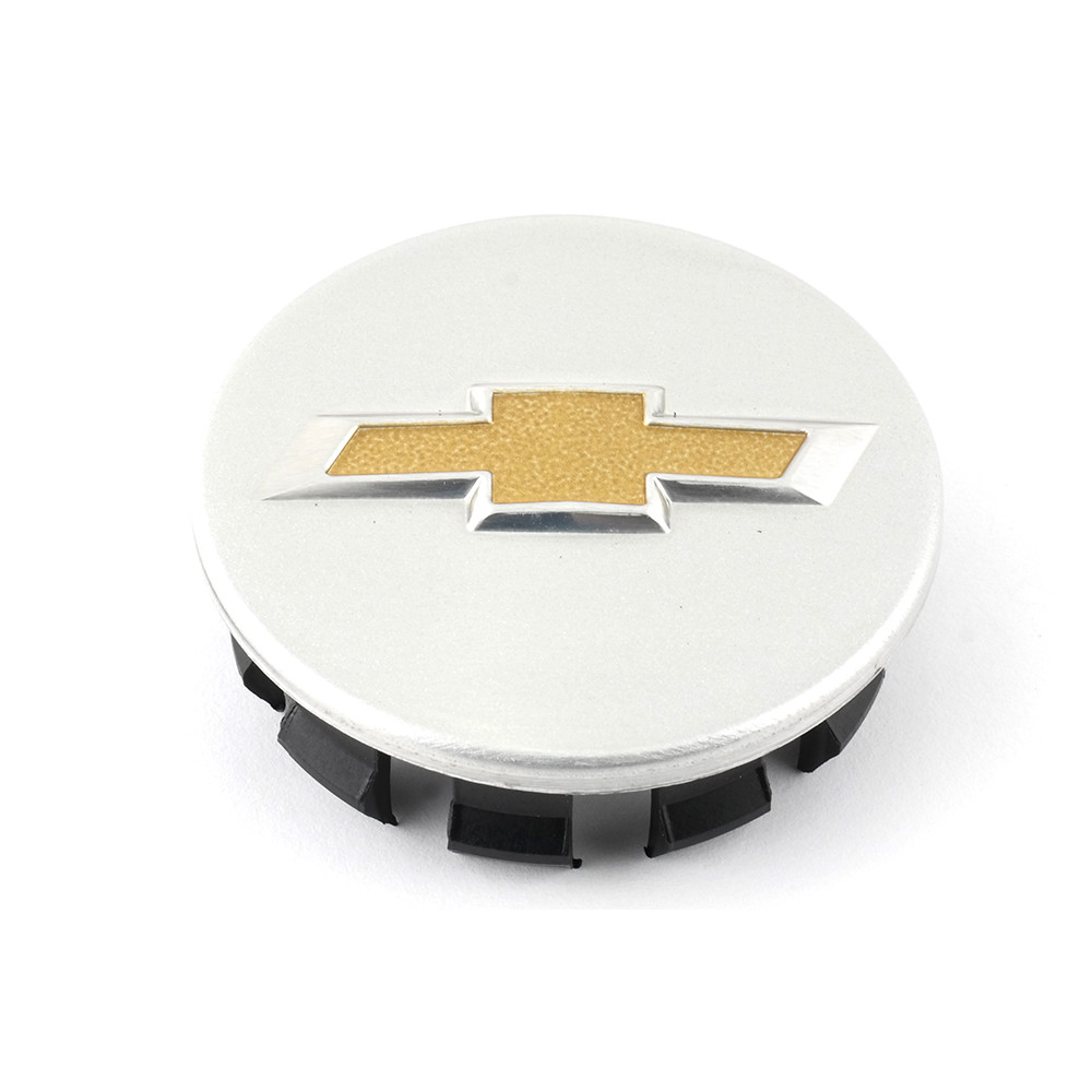 Tapa central de cubo de rueda de aluminio para Chevrolet Sonic/Spark/Trax 2012-2022 (P/N 96682160)