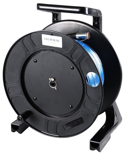 50 Mt (164 Ft.) Shielded EtherCon Cat 5e Cable Reel with EtherCon RJ45