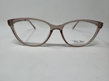 TRES JOLIE by MARCHON 172 55/16 140 beige/clear women  s frames E81