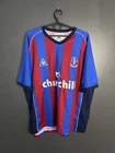 CRYSTAL PALACE 2002/2003 HOME FOOTBALL SHIRT VINTAGE SOCCER JERSEY SIZE 2XL