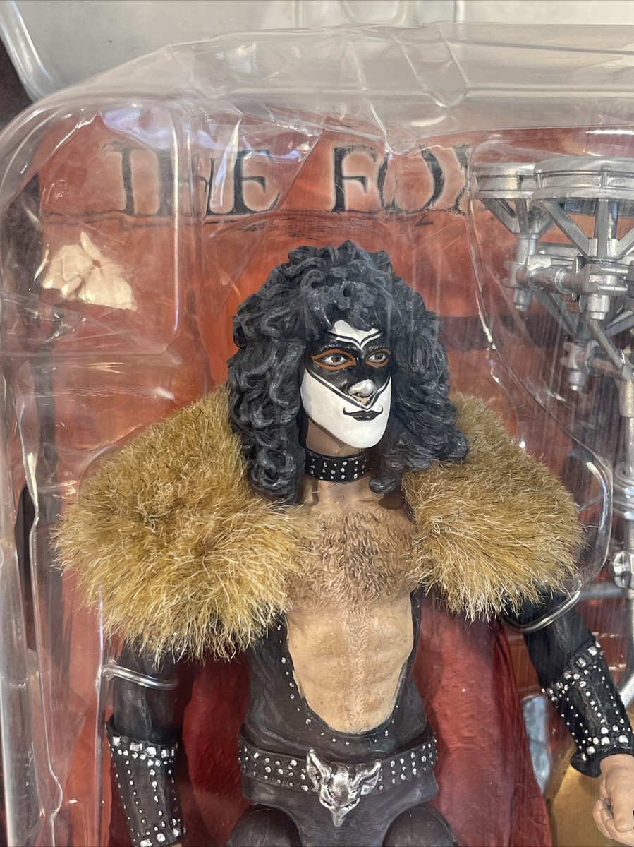 McFarlane KISS Creatures THE FOX Eric Carr Figure 2002 NEW