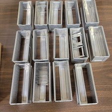 LOT OF 14 Airequipt Argus Magazine for 35mm Slide Tray Holder Changer Box..WOW 
