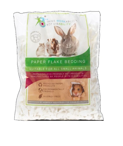 Hamster Bedding Shredded Paper  Safe Recycled Paper 25 x 18cm Pack